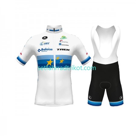 Baloise-Trek Lions Fahrradbekleidung Radtrikot Kurzarm + Trägershorts 2022 N001